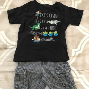 Toy Story!! EUC. Shirt and Shorts